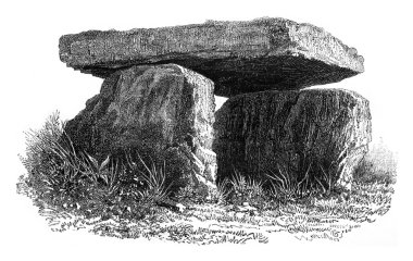 Dolmen Afrika'da, El Arouna, Kabylia vadisinde keşfedildi