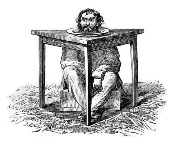 Gerçeklik, vintage gravür.