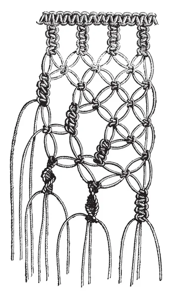 Tiras rectas y en espiral, grabado vintage . — Archivo Imágenes Vectoriales