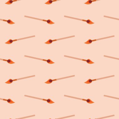 Küçük eşleşmeler, pembe arka planda pürüzsüz desenler..