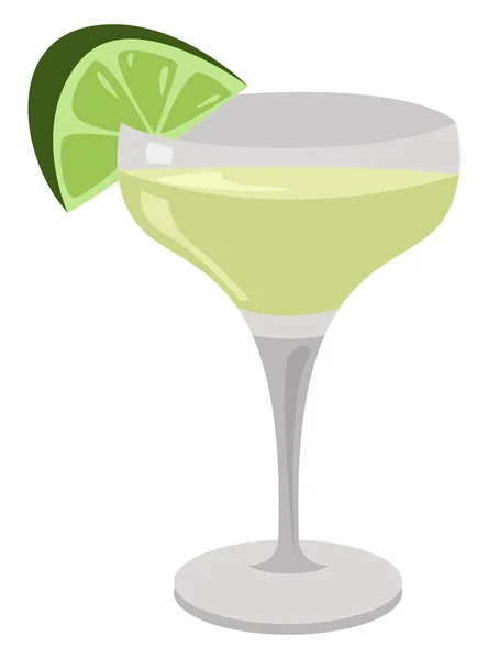 Margarita Illustration Vector White Background — 스톡 벡터