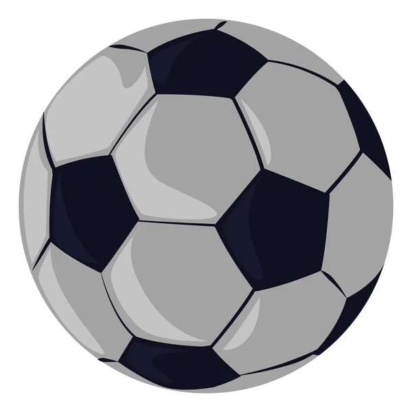 Voetbal Illustratie Vector Witte Achtergrond — Stockvector