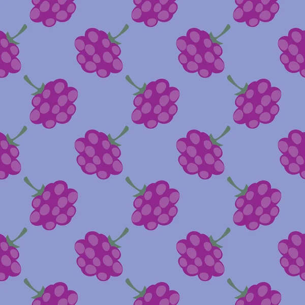 Baby Grapes Seamless Pattern Purple Background — Stock Vector