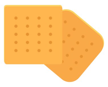 Beyaz arkaplan üzerinde noktalar, illüstrasyon, vektör olan bizquit.