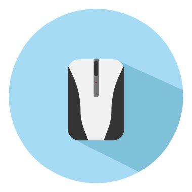 PC fare, illüstrasyon, beyaz arkaplan üzerindeki vektör.