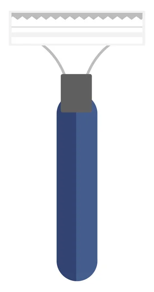 Biru Pengupas Ilustrasi Vektor Pada Latar Belakang Putih - Stok Vektor