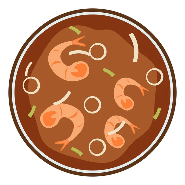 Güney Kore Gıda, illüstrasyon, beyaz arka planda vektör.