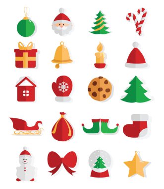 Noel ruhu, illüstrasyon, beyaz arkaplanda vektör.