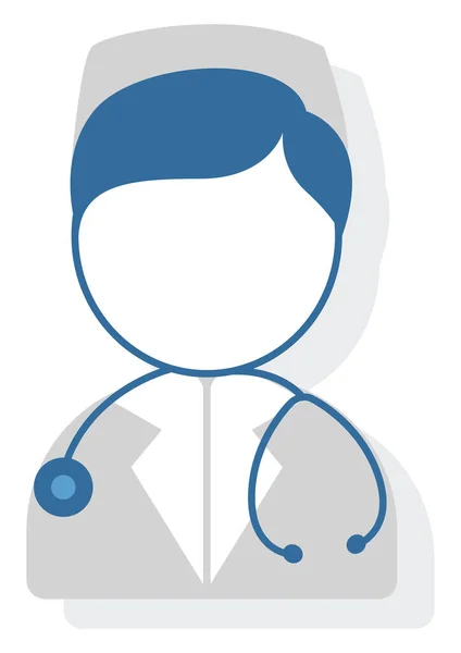 Nurse Uniform Illustration Vector White Background — Wektor stockowy