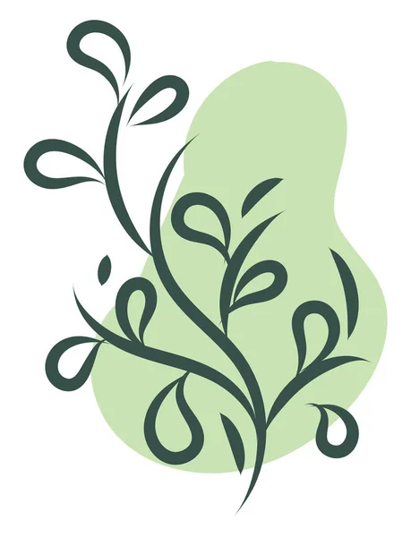 Grünes Feld Gras Illustration Vektor Auf Weißem Hintergrund — Stockvektor