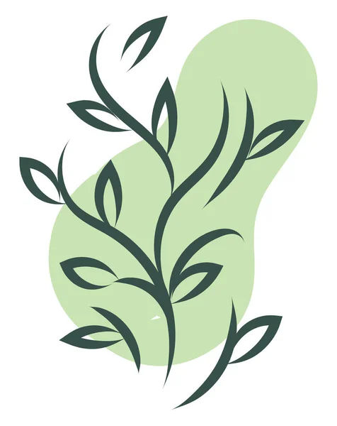Feld Natur Grünes Gras Illustration Vektor Auf Weißem Hintergrund — Stockvektor