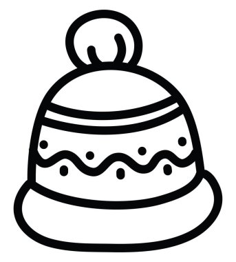 Yumuşak başlık, illüstrasyon, beyaz arkaplanda vektör