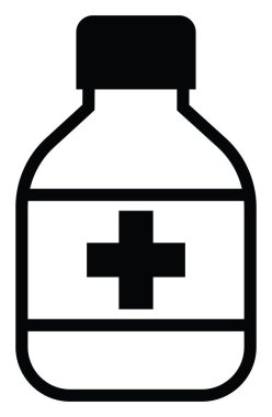 Ovma alkol, illüstrasyon, beyaz arka planda vektör