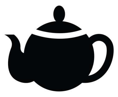 Rus çayı, illüstrasyon, beyaz arkaplandaki vektör