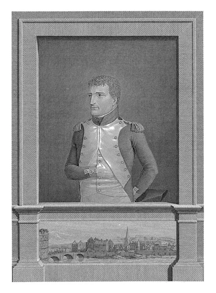 Portrait Napoleon Uniform His Right Hand His Waistcoat Portrait View — 스톡 사진