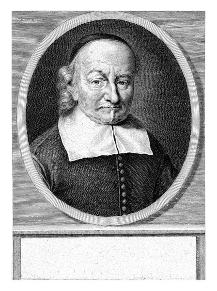 Portrait Joost Van Den Vondel Age Hendrik Bary 1657 1707 — Stockfoto