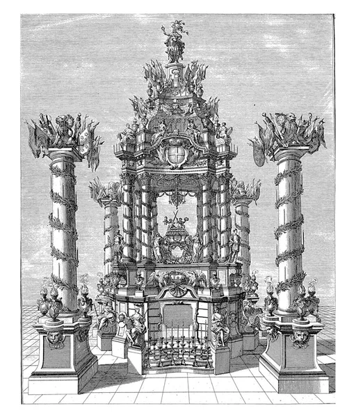 Мавзолей Євген Франсуа Князь Савойський Соборі Святого Стефана Відні — стокове фото