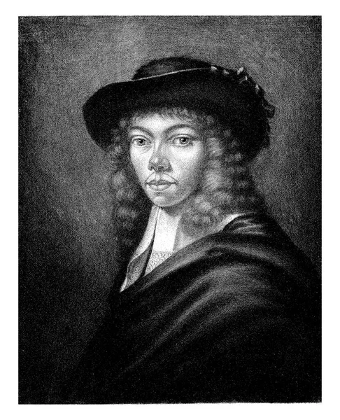 Self Portrait Christiaan Hagen 1663 1695 — Stock Fotó