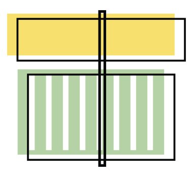 Büyük yeşil hediye kutusu, simge illüstrasyonu, beyaz arkaplanda vektör
