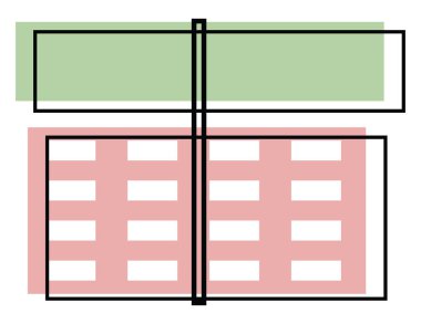 Büyük pembe kutu, simge illüstrasyonu, beyaz arkaplanda vektör