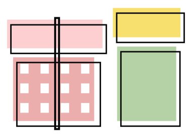 Düğün hediyesi, simge illüstrasyonu, beyaz arkaplanda vektör