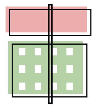 Noel hediyesi, simge illüstrasyonu, beyaz arkaplanda vektör