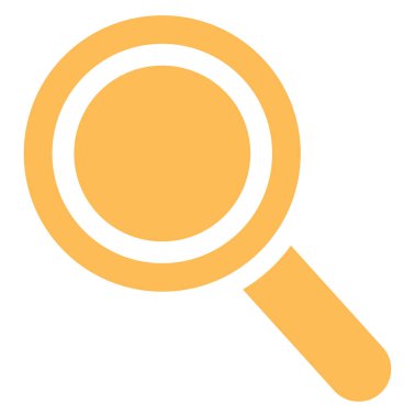 Yönetici büyüteci, illüstrasyon, beyaz arkaplan.