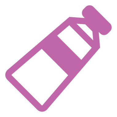 Beyaz arkaplanda yağ rengi, illüstrasyon.