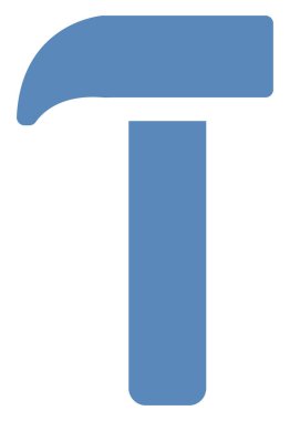 Beyaz arkaplanda inşaat çekici, illüstrasyon.