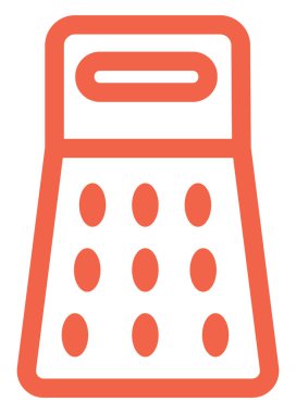 Mutfak rendesi, illüstrasyon, beyaz arka plan.