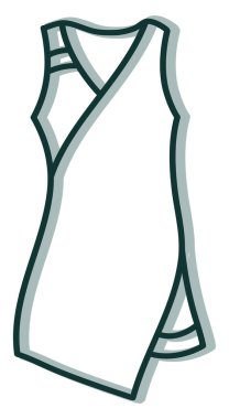 Giysi, resim, beyaz bir arka plan..