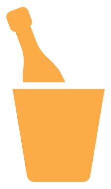 Pahalı şampanya, beyaz bir arka planda çizimler..