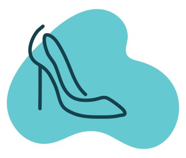 Düğün ayakkabıları, çizimler, beyaz bir arka plan..