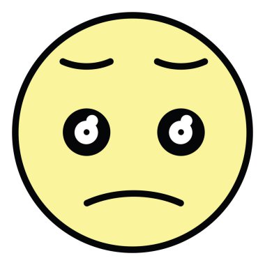 Karışık emoji, resimleme, beyaz arkaplanda.