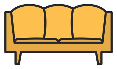 İngiliz çekyatı, resim, beyaz arka planda..