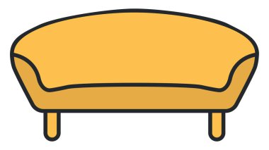 Beyaz arka planda, çekyatta, resimde....