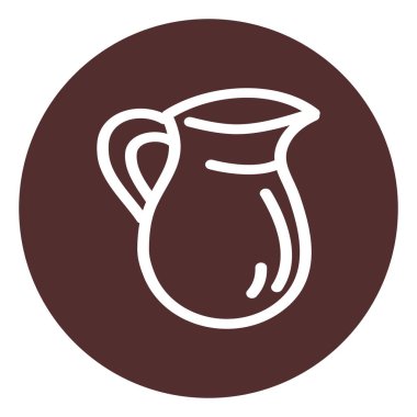 Çaydanlık, resim, beyaz arkaplanda..