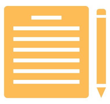 Yönetici belgesi, illüstrasyon, beyaz arkaplan.