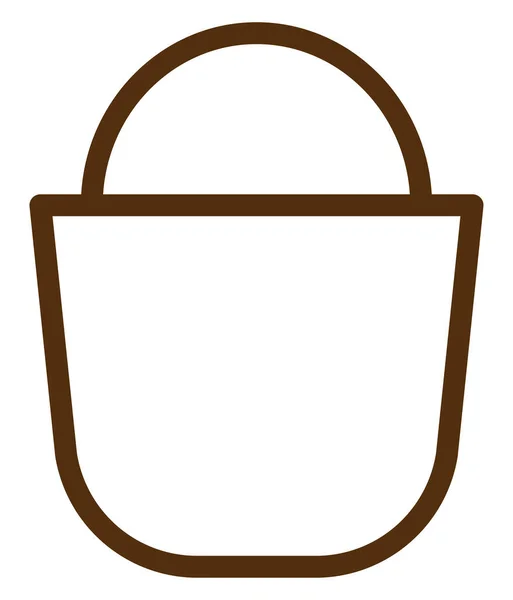 Shopping Bag Illustrazione Vettore Sfondo Bianco — Vettoriale Stock