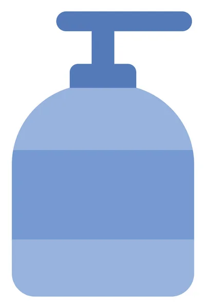 液体石鹸イラスト白い背景のベクトル — ストックベクタ
