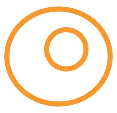 Kırık bir yumurta, çizim, beyaz arka planda vektör..