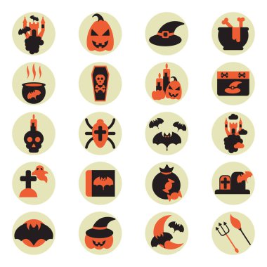 Cadılar Bayramı ruhu, illüstrasyon, beyaz arkaplandaki vektör.