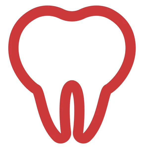 歯のケア イラスト 白い背景のベクトル — ストックベクタ