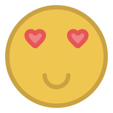 Gülen gözler, çizimler, beyaz arka planda vektör..