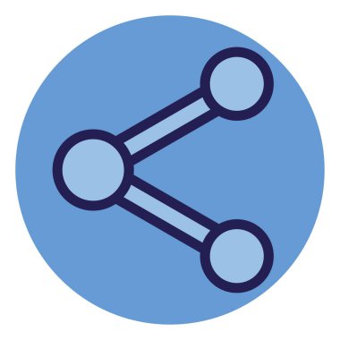 Dosyayı, illüstrasyonu, beyaz arkaplandaki vektörü paylaş.