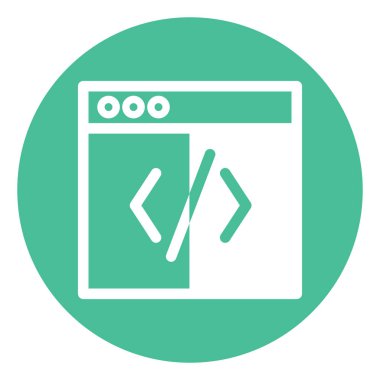 Web sayfaları, illüstrasyon, beyaz arkaplan üzerindeki vektör.