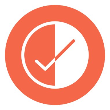 Beyaz arkaplandaki mükemmel bağlantı, illüstrasyon, vektör.