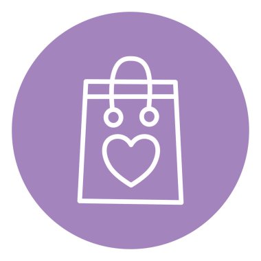 Düğün hediyesi, illüstrasyon, beyaz arka planda vektör..