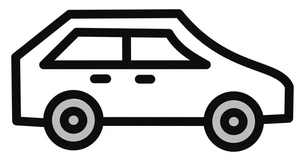 Transport Automobile Illustration Vecteur Sur Fond Blanc — Image vectorielle