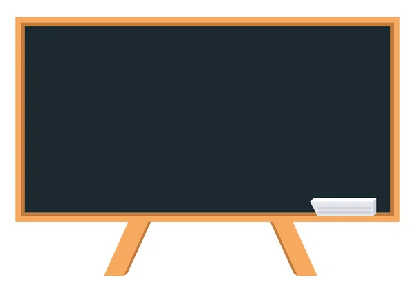 Big Blackboard Illustration Vector White Background — Stock Vector